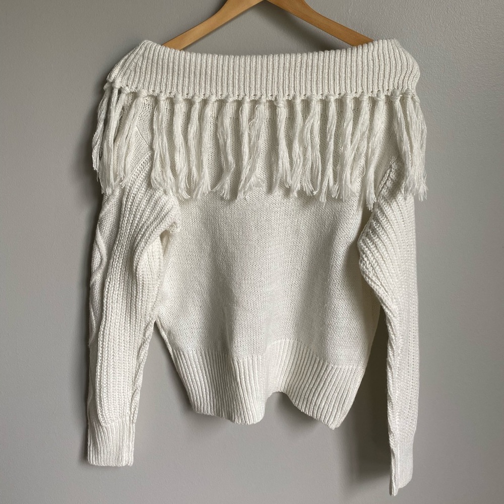 Off Shoulder Sweater - Picture 5 of 10